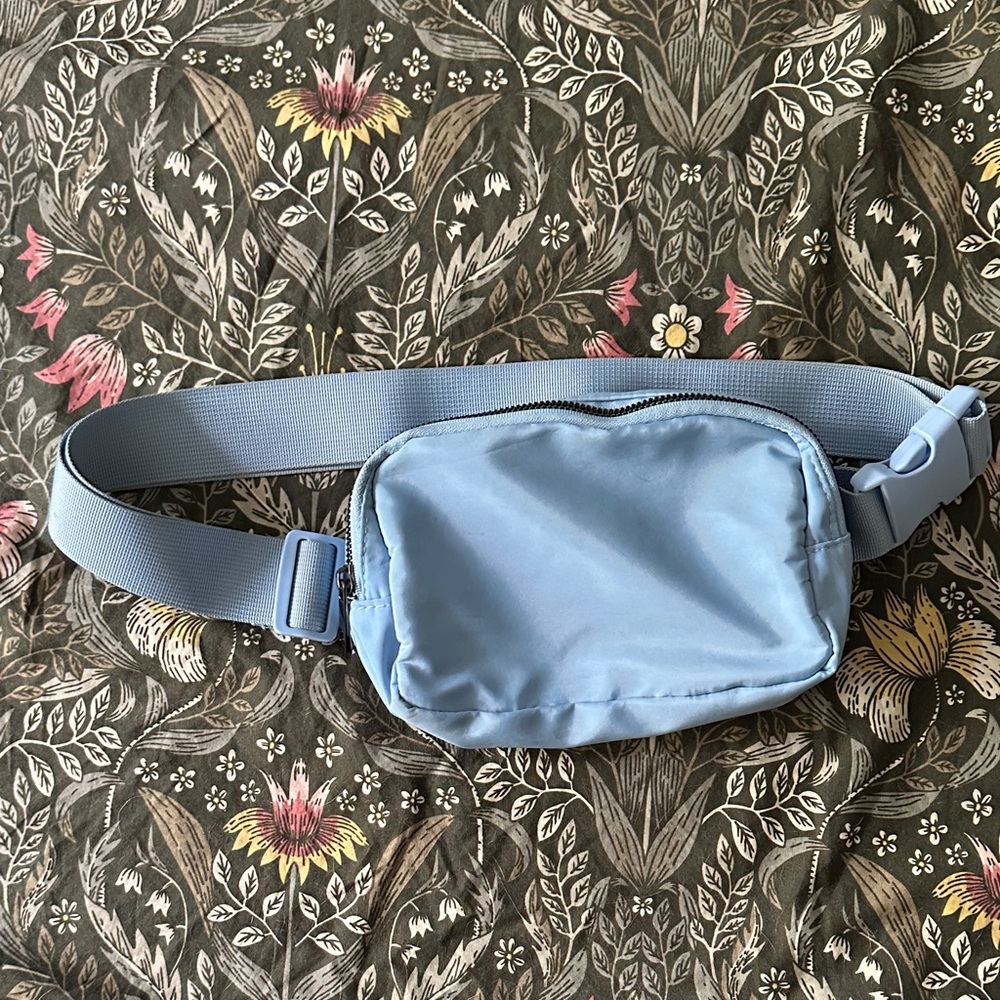 Light Blue Belt Bag